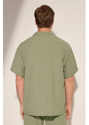  Collection Oversize Wide Cut Mint Polo T-Shirt Tmnss25Po00045