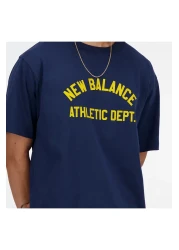 New Balance Men's Gray T-Shirt Mt41514