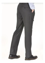 MaviMoure بنطلون قماش كلاسيكي مدخن للرجال