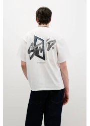 ACTIVE MODA Stwd T-Shirt with Door Print