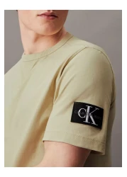 Calvin Klein Men's Logo Detailed Green T-Shirt