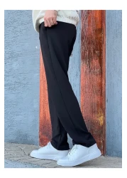 ElitWear New Season Comfortable Fit Stretchy Fabric Baggy Jogger Pants with Elastic Waist