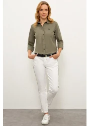 U.S. Polo Assn. Green Shirt Long Sleeve Basic