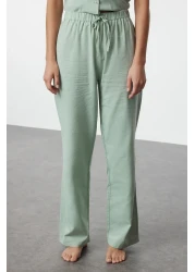  Collection 100% Cotton mint Pajama Set - THMSS24PT00401