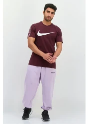 Nike Men Sportswear Fit Short Sleeves Outdoor T-shirt, Dark Brown