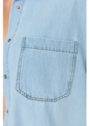  Collection قميص دينم أزرق - TWOSS22GO0185