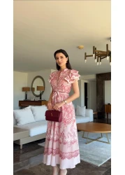 HAZELANNA Lace Pattern Dress