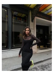 Vuntal BUTİK Full Jewelled Tulle Dress