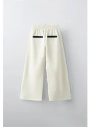 Motebarn Wear Girl's La'Ciel Paris Polo Collar Bottom-Top Suit Navy Blue