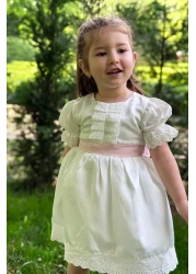 Baby Animals Summer Dress Short Sleeve Tulle Tutu Lined Girl's Dress Baby Clothing Baby Girl Dress