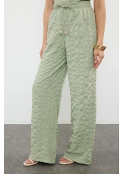  Collection Mint Wrapped Woven Blouse-Pant Set Twoss24Au00132