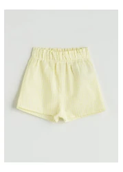 LC Waikiki Strawberry Embroidered Baby Girl Blouse and Shorts 2-Piece