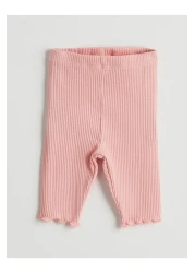 LC Waikiki Lcw Cotton Baby Girl Blouse and Capri Leggings 2 Pack