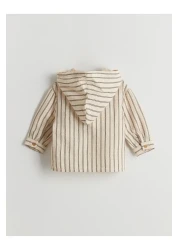 LC Waikiki Hooded Baby Boy Sweatshirt and Pants 2-Piece