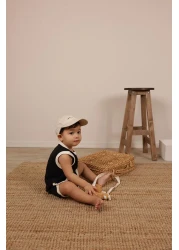 OhlalaKoala Black Unisex Athlete Shorts Set