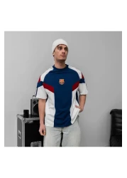 KUN SPORTSWEAR تي شيرت ريترو أسطورة الحنين مقاس كبير للجنسين