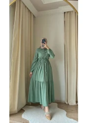 PARQAURA Summer Hijab Wrap Dress