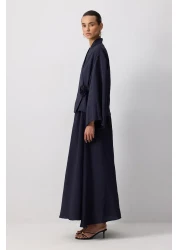Touche Prive Flower Detail Modal Jacket Skirt Set