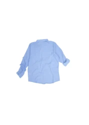 rg kidsstore قميص كتان شبابي بأكمام طويلة