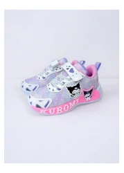 PATİK BEBE Kuromili Lighted Girl's Lightweight and Flexible Sports Shoes Are Lighted between 26-30