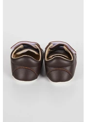 U.S. Polo Assn. Brown baby boy shoes