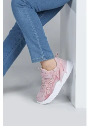 Jump 30054 حذاء رياضي يومي للفتيات باللون الوردي