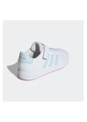 adidas Grand Court 2.0 El K Kids White Sneakers