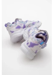 CCWAY AYAKKABI حذاء رياضي للأطفال من نوع Velcro Anorak مقاس 26-30 أبيض ليلكي