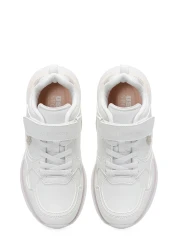 U.S. Polo Assn. Inter Jr 5Fx White Girl's Sports Shoes