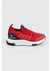 Tonny Black Children's Unisex Red Sports Shoes Tbqnt