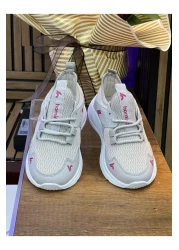 homiro حذاء رياضي للأطفال برباط للجنسين-آيس-فوجي-وردي