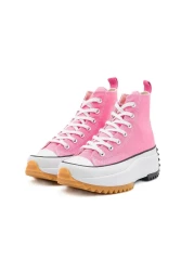 MARKABONİ حذاء رياضي نسائي للفتيات الصغيرات باللون الوردي من قماش Run Star