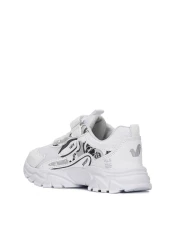 MAGIC SHOES Unisex Kids White Sports Shoes