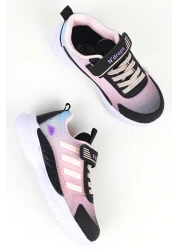Özay ayakkabı Children's Black-pink Anatomical Sole Casual Sneakers