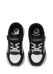 Kinetix Impala F 4Pr Black Girl's Sports Shoes