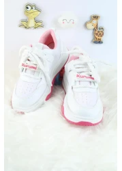 Moda Lime حذاء رياضي للأطفال للجنسين بتصميم خاص من Kuromi برباط وشريط فيلكرو