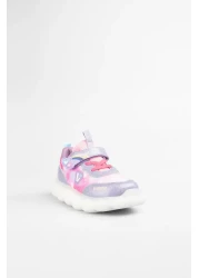 Vicco Balloon Lighted Girls Preschool Lilac Sneakers