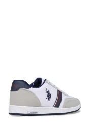 U.S. Polo Assn. حذاء رياضي أبيض للجنسين من كاريس 100241546