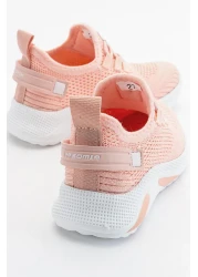 Ccway حذاء رياضي تريكو للأطفال 26-30 بودرة