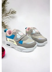 Ponchiq Memory Foam Based Lighted Baby Girl's Sports Sneakers