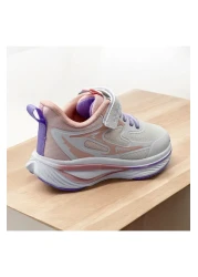 JOJO KIDS Girl's Orthopedic Sole Velcro Sports Shoes, Mesh Running Sneaker