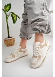 pasyone Children's Beige Casual Shoes