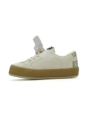 LETAO Twt / Sstar Nude Gold Girls' Velcro Strap Sneaker Sports Shoes