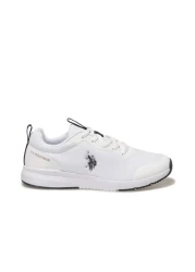 U.S. Polo Assn. أحذية رياضية بيضاء للنساء