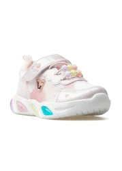 Vicco Gelato Girl's Lighted Snaker Sports Shoes 25Y 346.177 Pk Powder