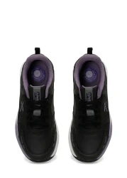 Kinetix Flight J Pu F 4Pr Black Girls' Sports Shoes