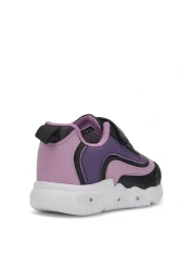 AlbiShoes Girl's Lighted Winter Sneakers - Casual School Sneakers with Velcro and Comfortable Sole