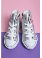 StWenn Kuromi Lighted Lace-Zippered Children's Sports Shoes