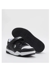 U.S. Polo Assn. حذاء رياضي Tyrell Glb للأطفال للجنسين باللون الأسود