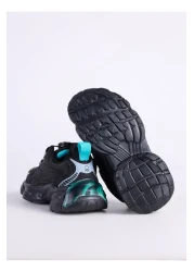 Benetton Black Boy's Sneaker Bni-11094